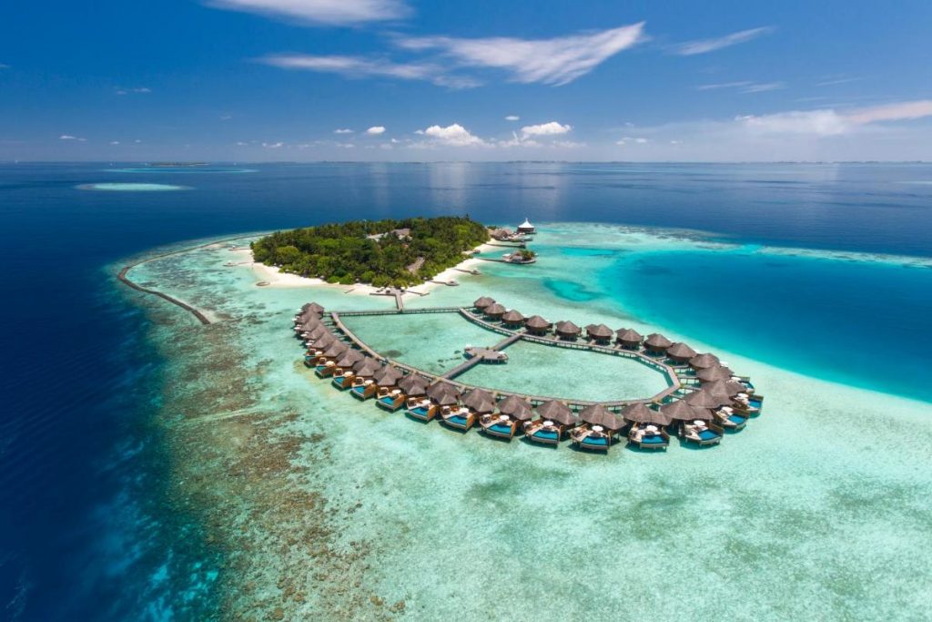 Maldives bungalows